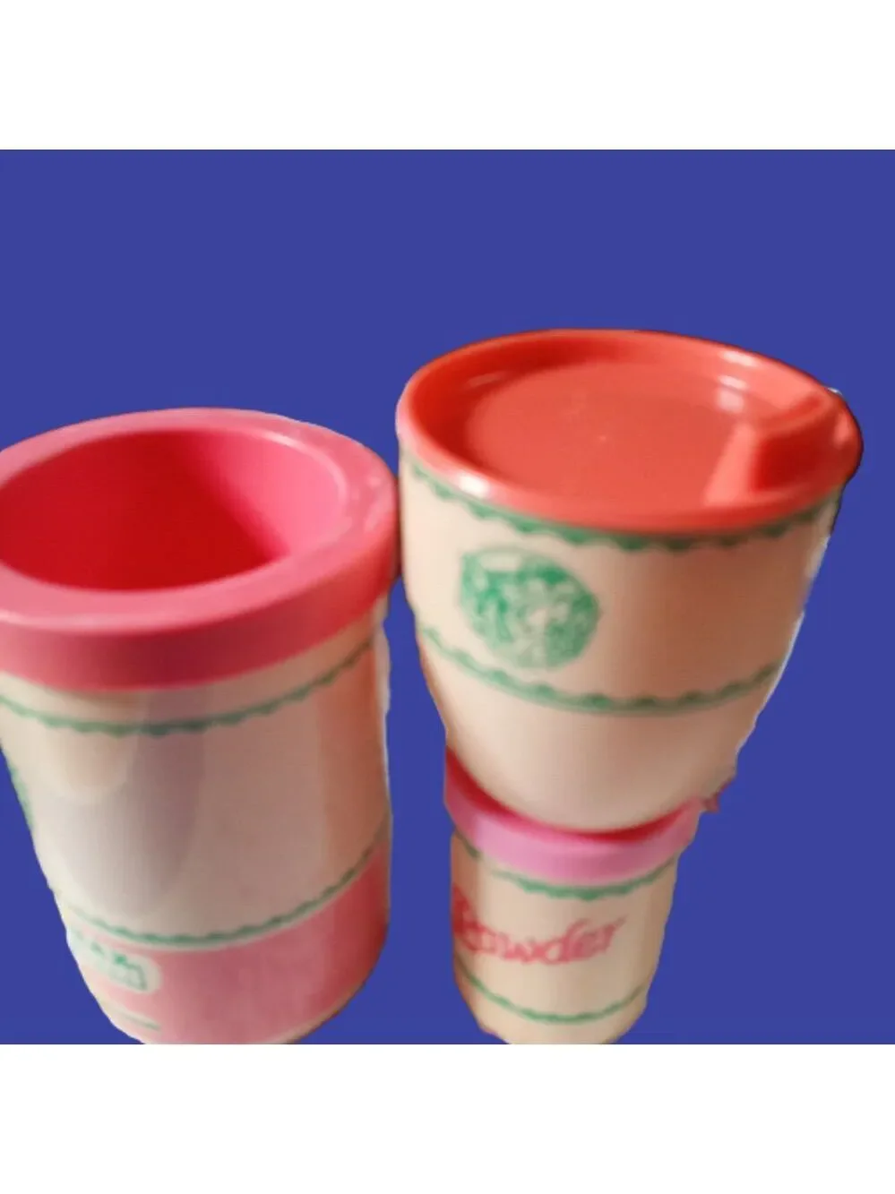 Vintage Cabbage Patch Kids Doll Accessories-Bottle Warmer Sippy Cup & Powder Jar